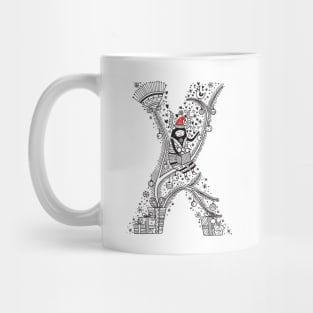 Letter X (Buu&Luu Alphabet) Mug